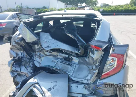 2020 Honda Civic Sport из США, поврежденный, VIN SHHFK7H49LU215871